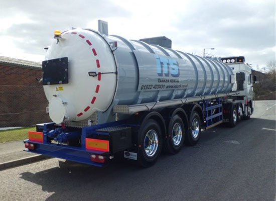 Aluminium Monocoque Vacuum Tanker