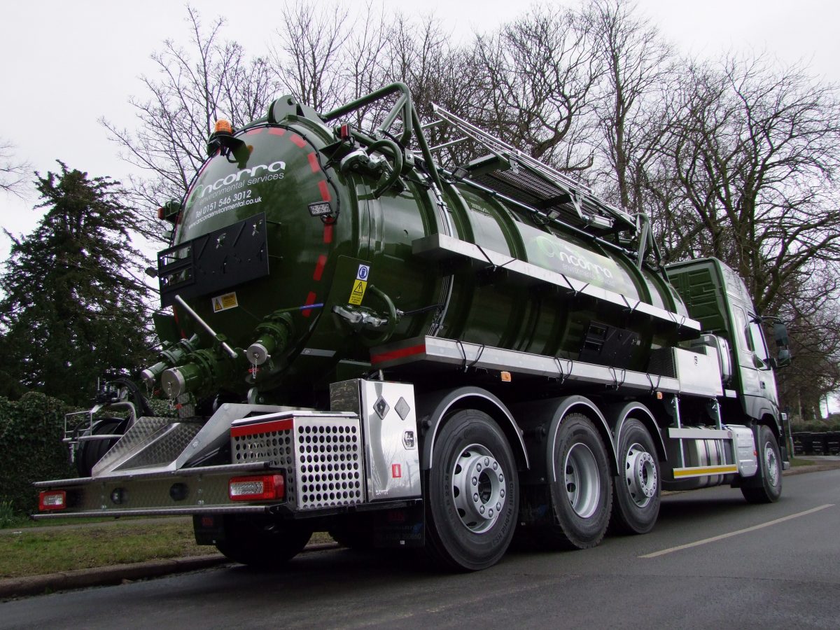 Ancorra Environmental Services take delivery of ADR RCV Ultra Vac with wash down
